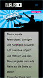 Mobile Screenshot of blaurock-openair.de