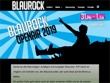 Tablet Screenshot of blaurock-openair.de